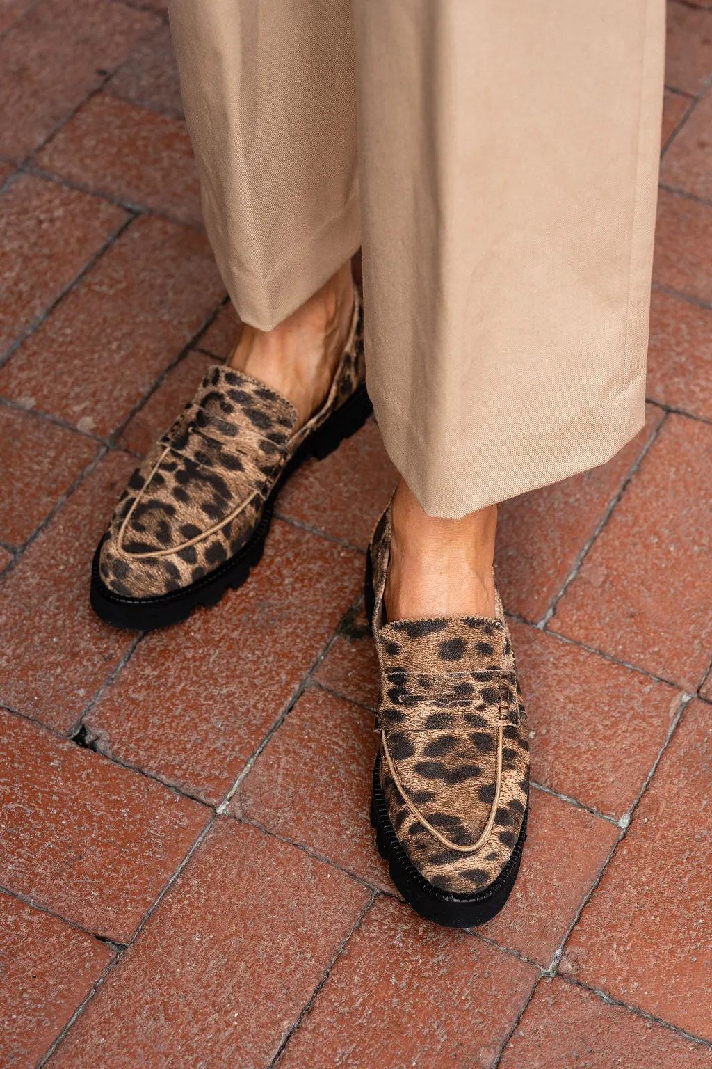 Cross Road Vince Lug Sole Penny Loafer