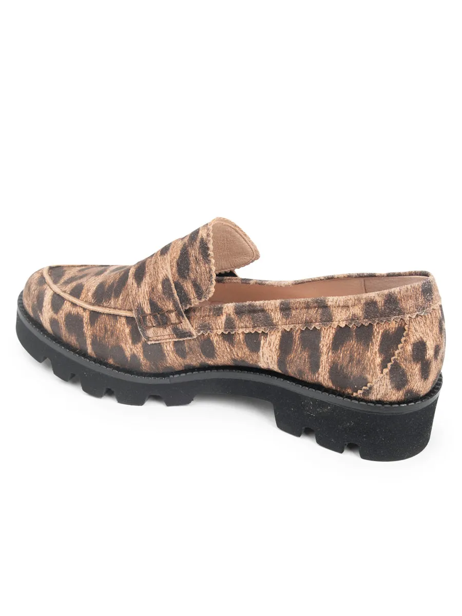 Heel Safe All Weather Urban Walkers Vince Lug Sole Penny Loafer