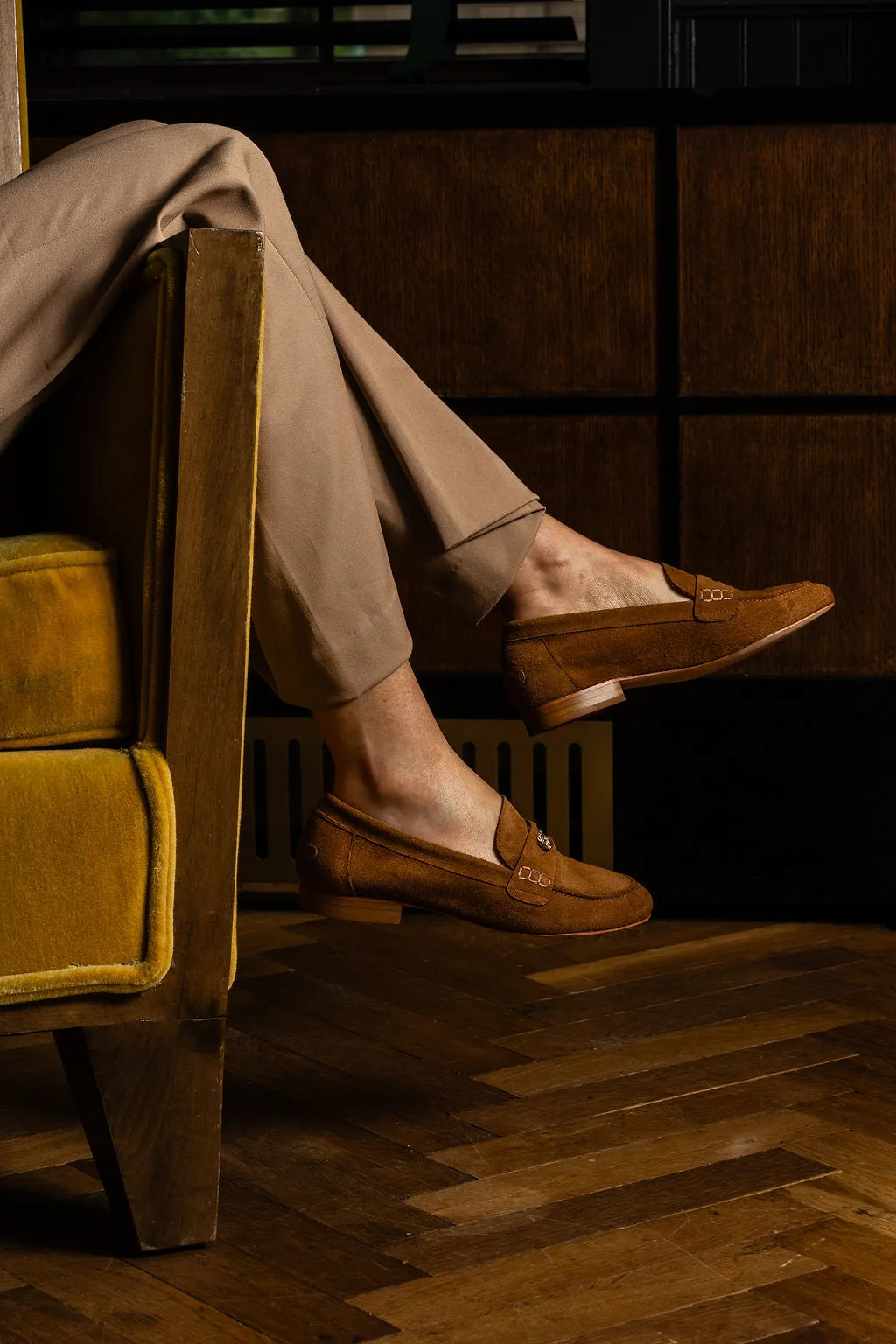 Mom Fit Style Goal Vince Unlined Penny Loafer