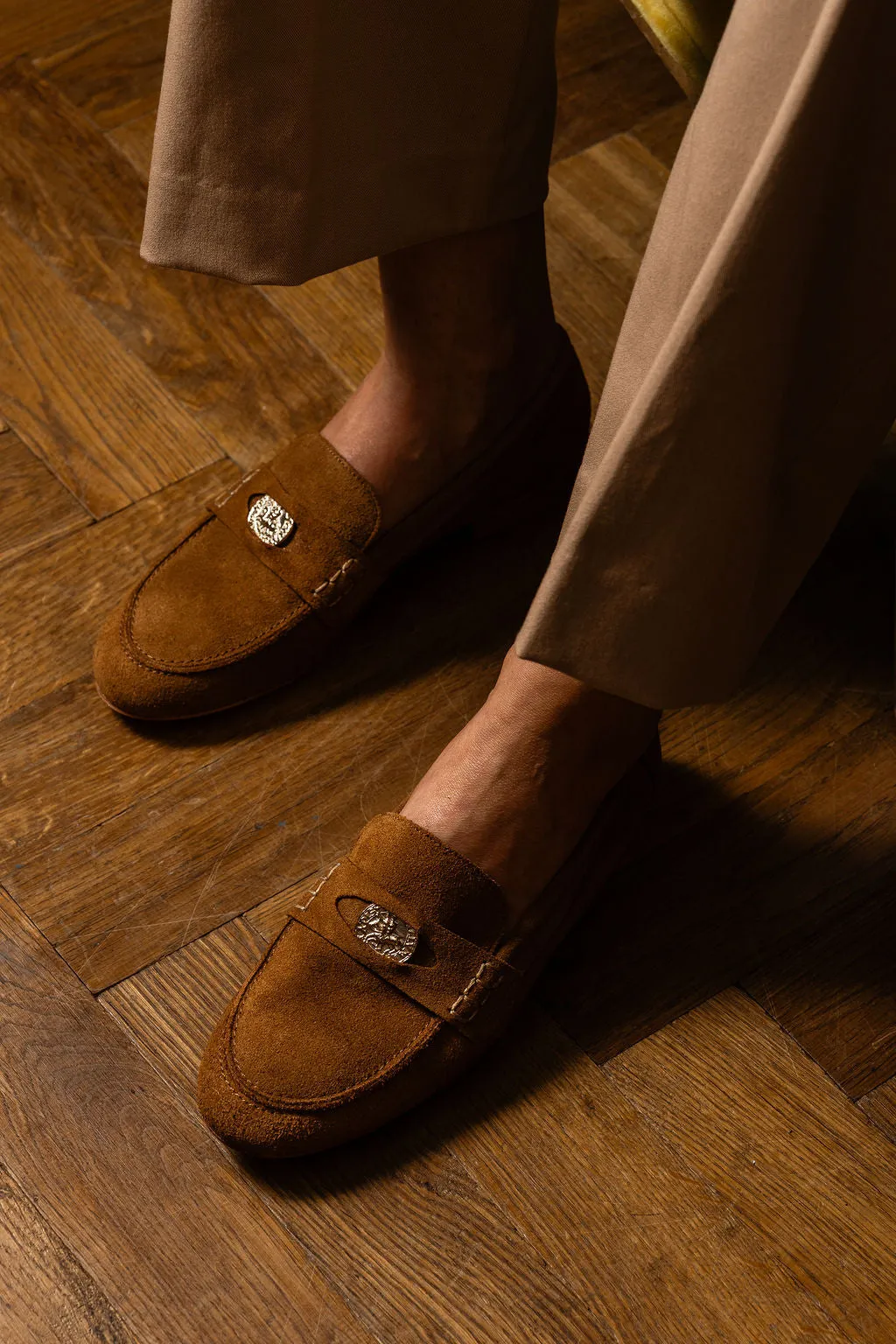 Padded Vince Unlined Penny Loafer