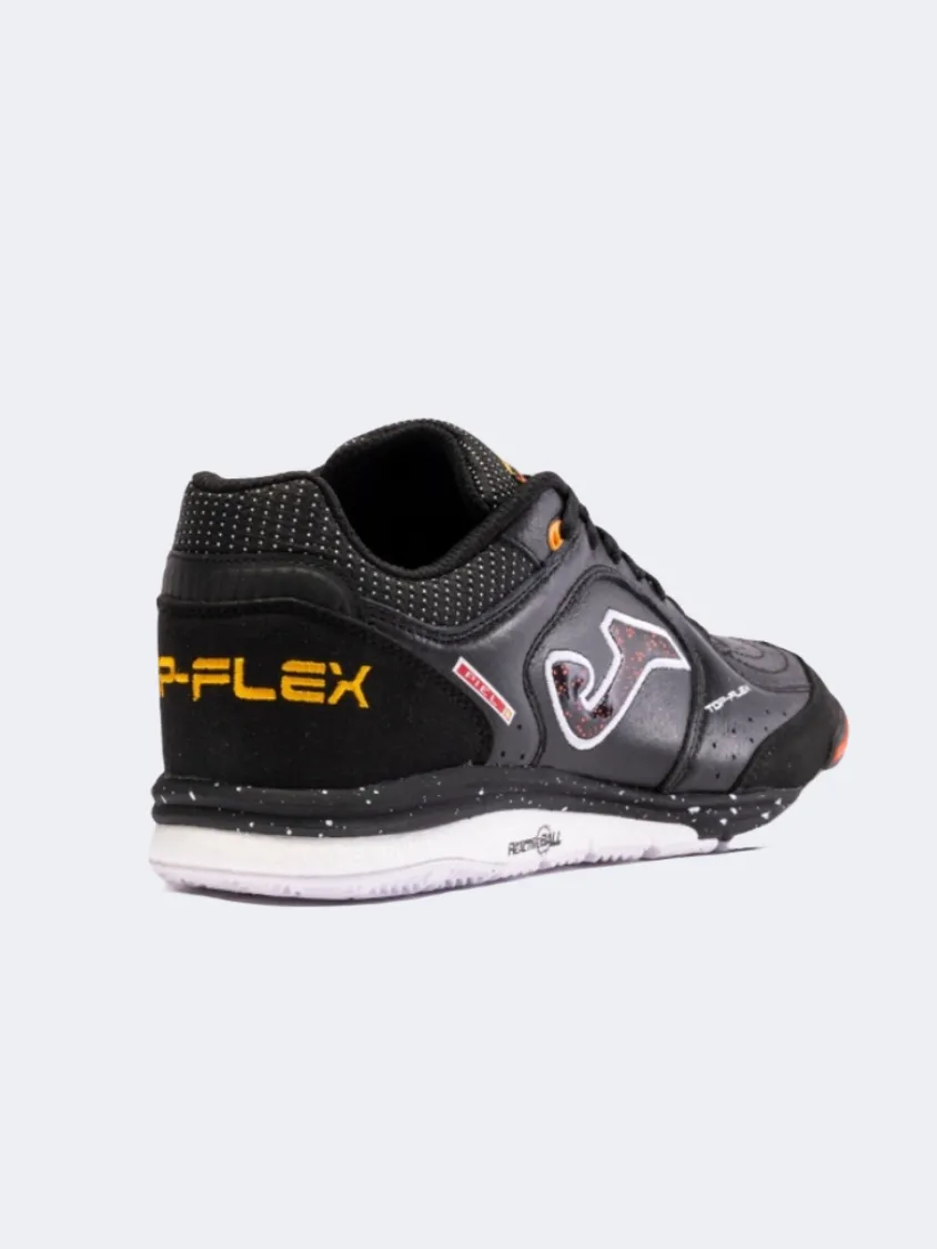 Street Ready Speed Control Joma Top Flex Rebound 2401 Indoor Men Football Shoes Black/White