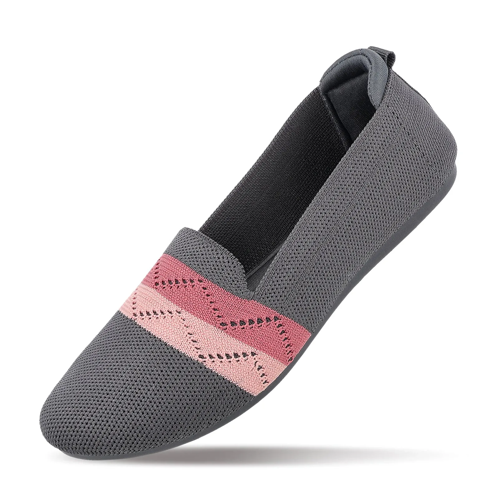 Well Designed Slip On Style Comfort Women's Belly shoe - WC4999 Grey