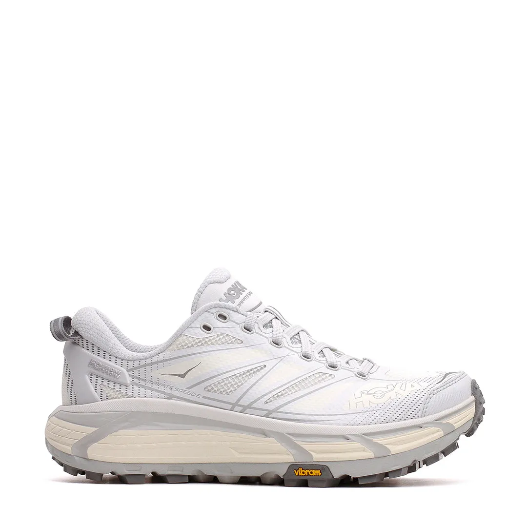 Hoka One One Unisex Mafate Speed 2 Cosmic Grey Alabaster 1126851-CYLB Reinforced toe Eva Midsole