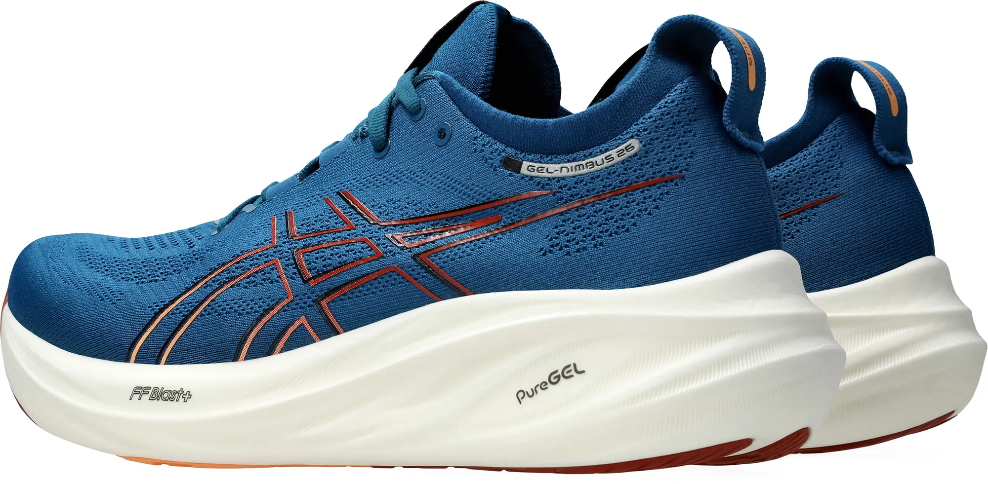 Quick Life Asics Gel Nimbus 26 Mens Running Shoes - Navy