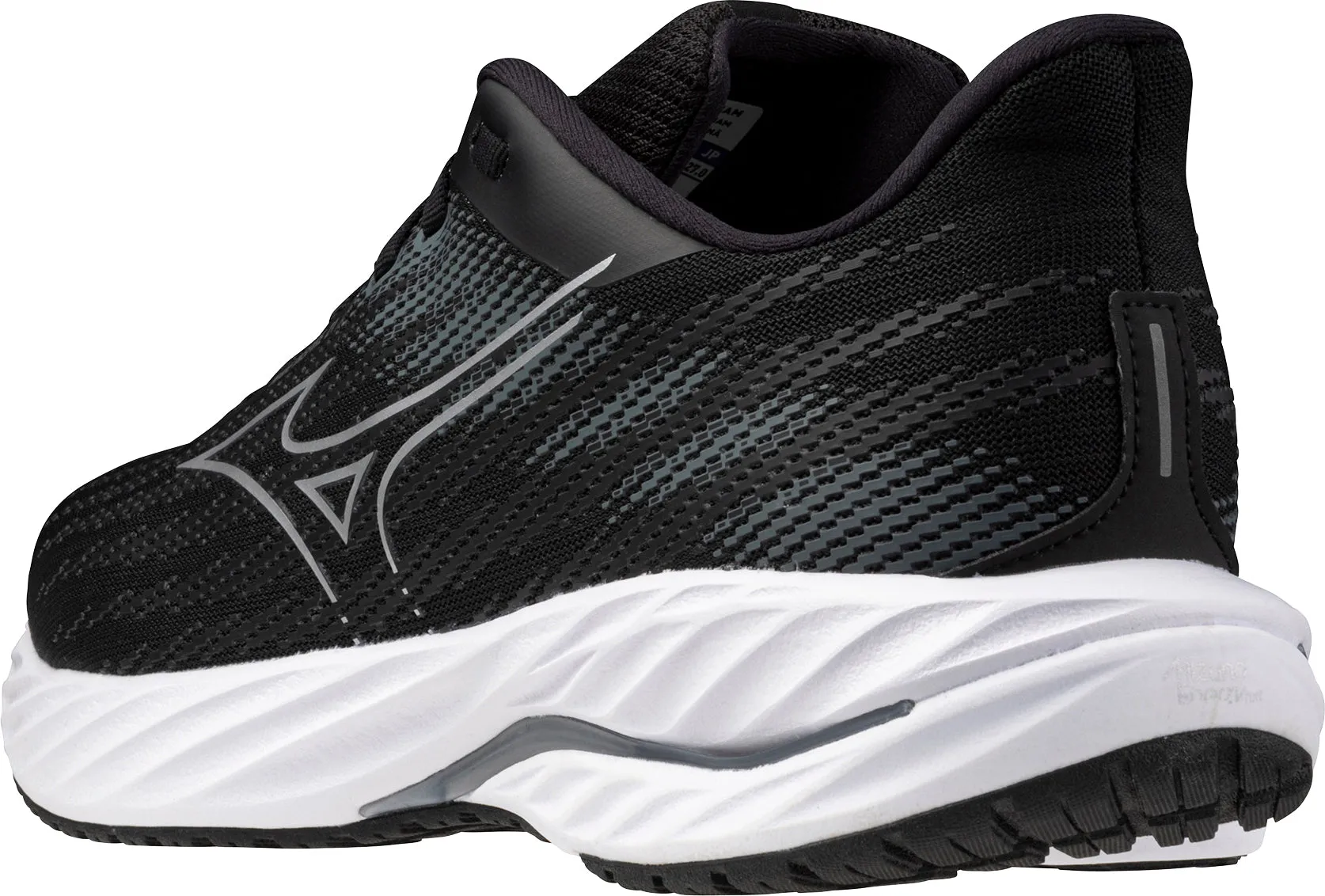 Stable Happy Move Mizuno Wave Inspire 21 WIDE FIT (2E) Mens Running Shoes - Black