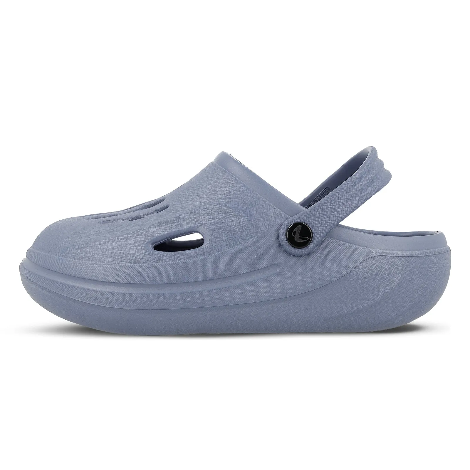 Relaxing Flats Functional Men's Clogs  - WE8827 Cool Grey