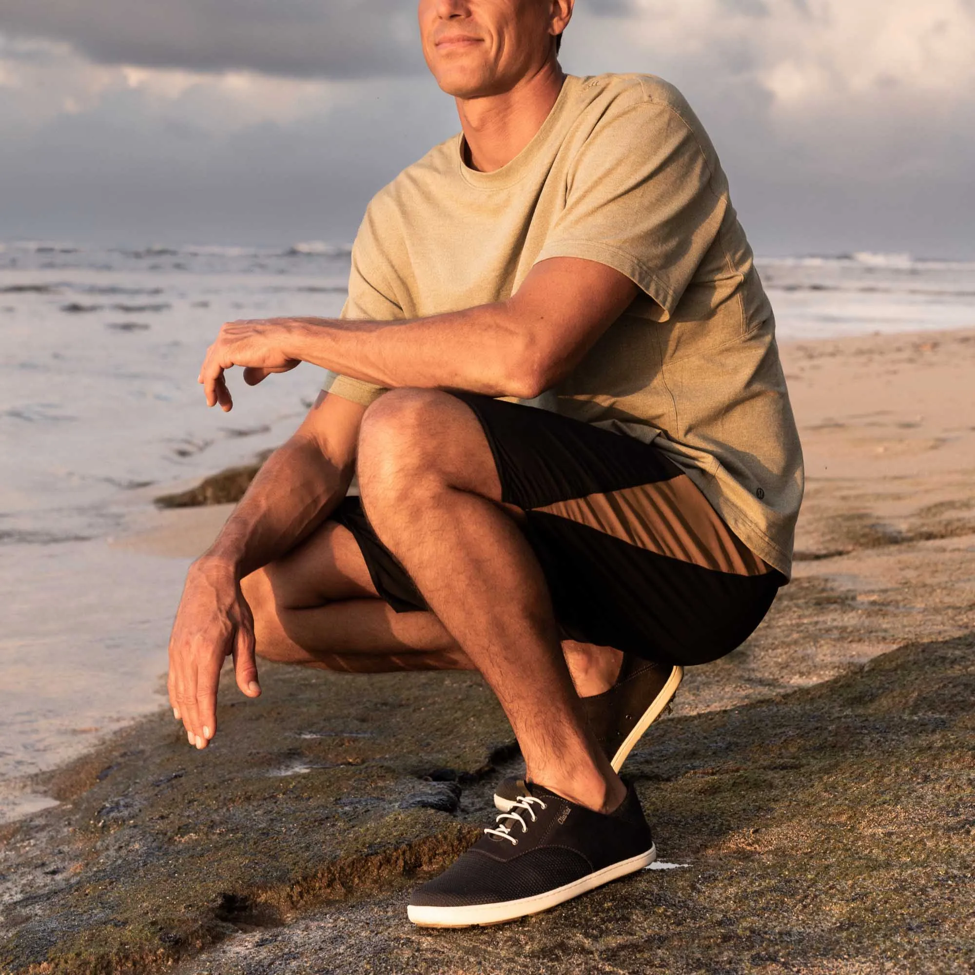 Nohea Moku - Black Travel Light Slip Shoes Fit