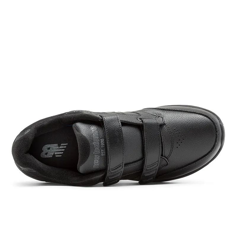 Hook and Loop Leather 928v3 - Black - Men's Gift Idea high arches support