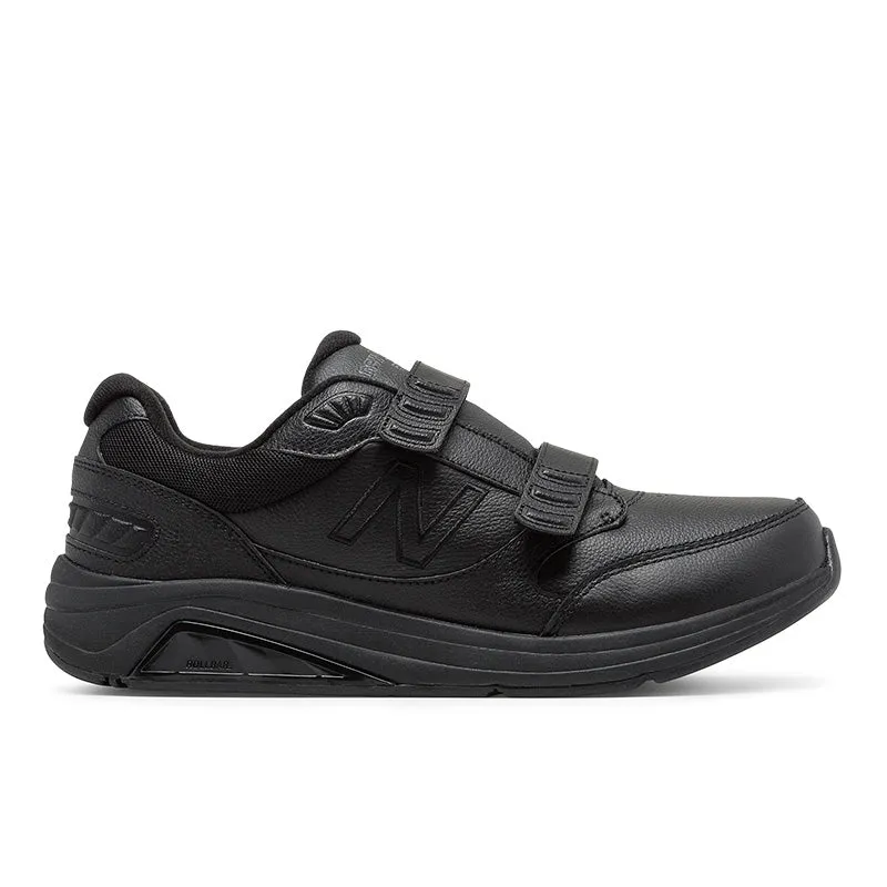 for people who want a breathable product Bright Color Hook and Loop Leather 928v3 - Black - Men's