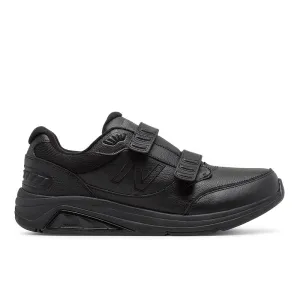 for people who want a breathable product Bright Color Hook and Loop Leather 928v3 - Black - Men's