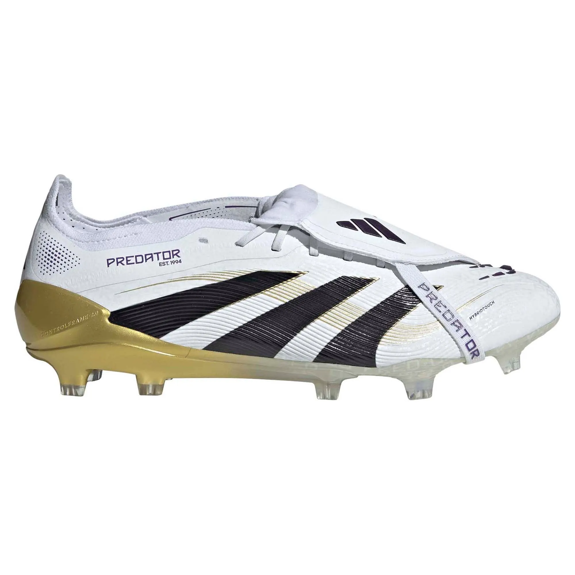 Midfoot Lock Turf Training Predator Elite Fold-Over Tongue Firm Ground Unisex Football Boots