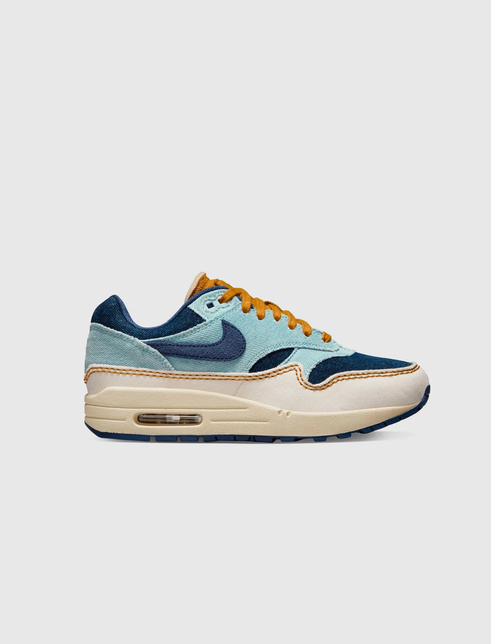 Leg Long Synthetic WOMEN'S AIR MAX 1 '87 "AURA/MIDNIGHT NAVY/ PALE IVORY"
