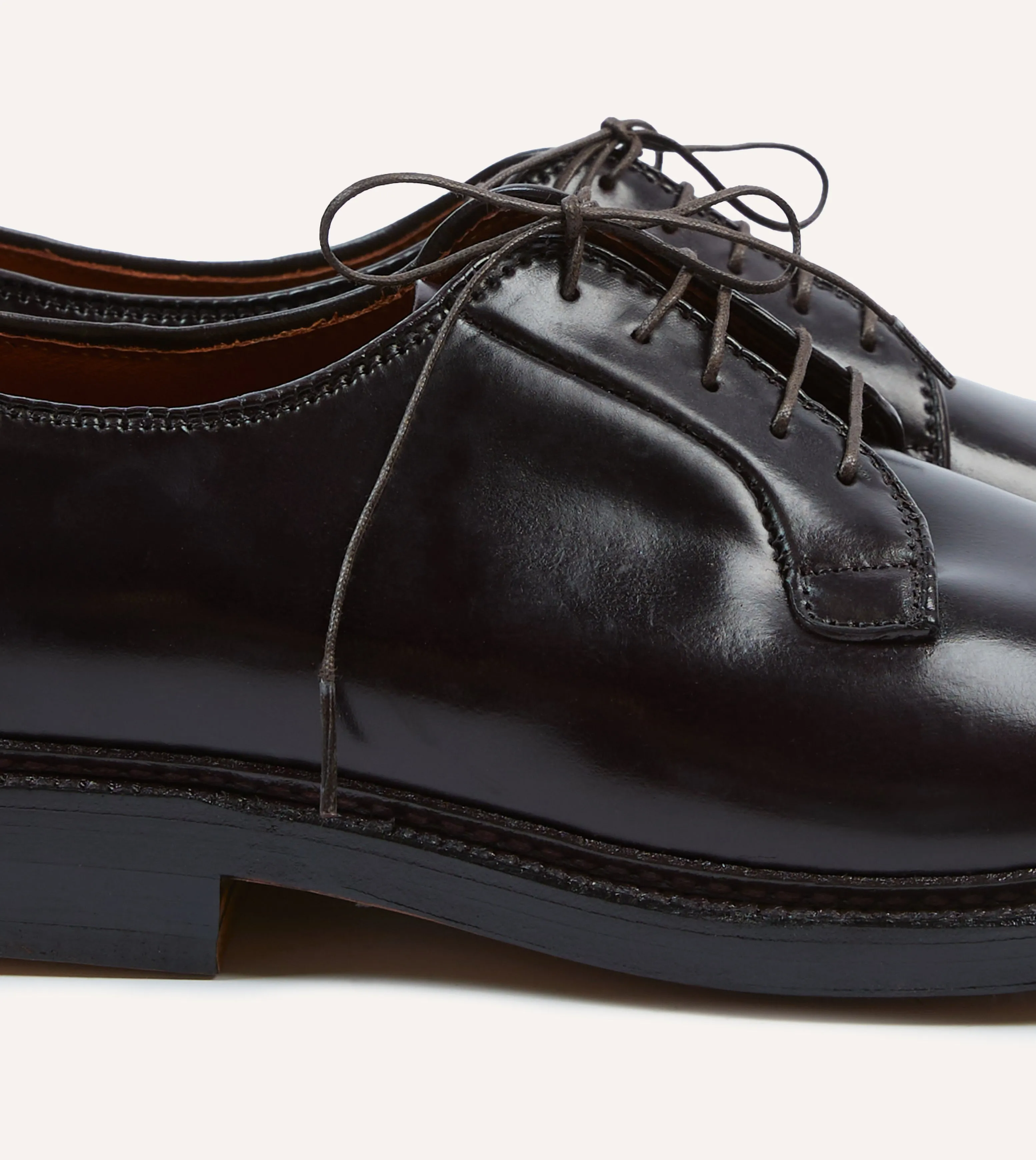 Alden Colour 8 Cordovan Plain Toe Blucher Ocean Edge