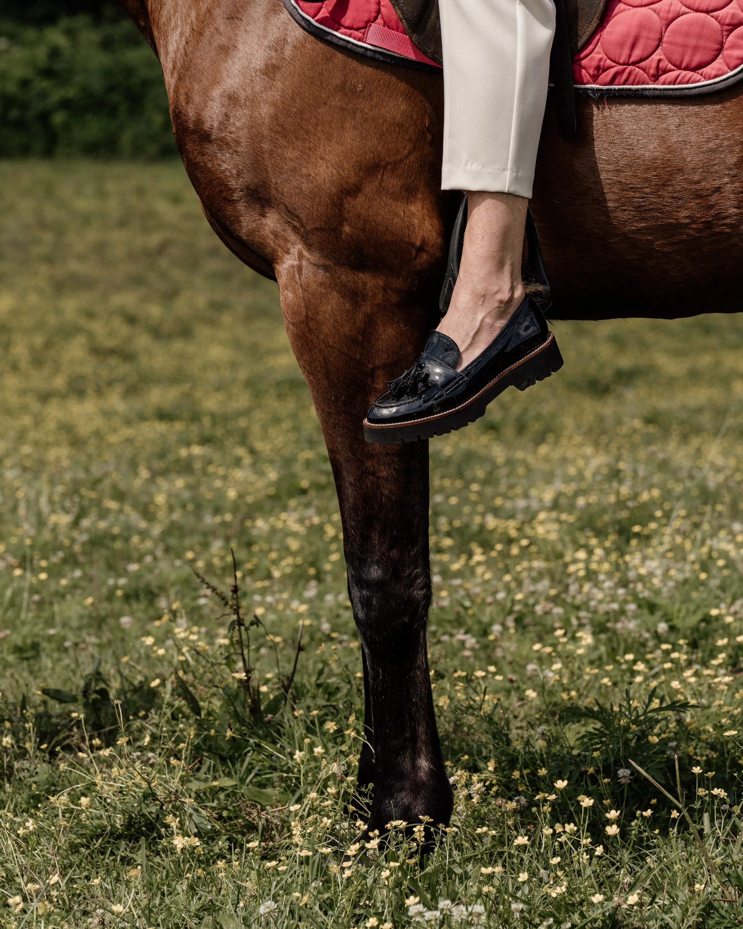 Beckham Tassel Lug Loafer Slip Safe