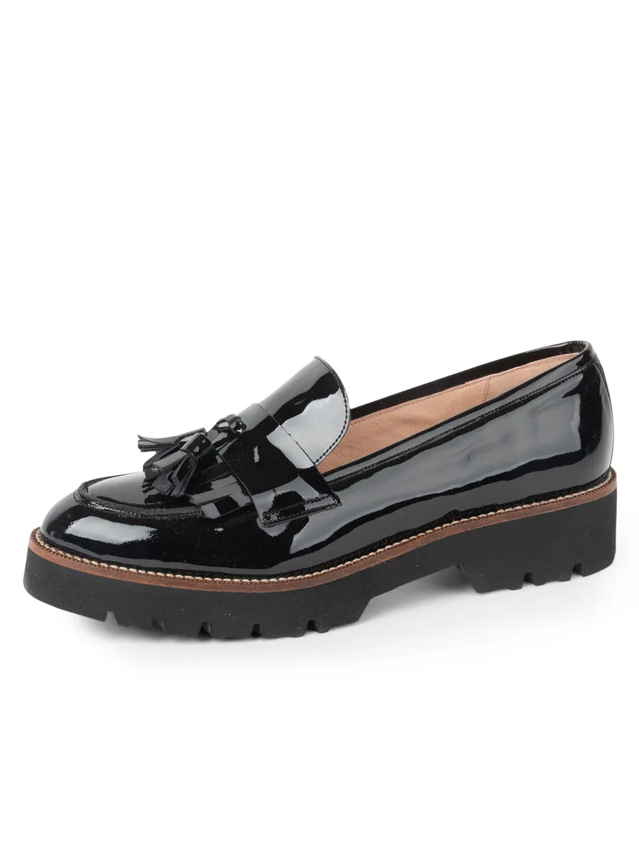 Beckham Tassel Lug Loafer Abrasion resistant Runway Glow