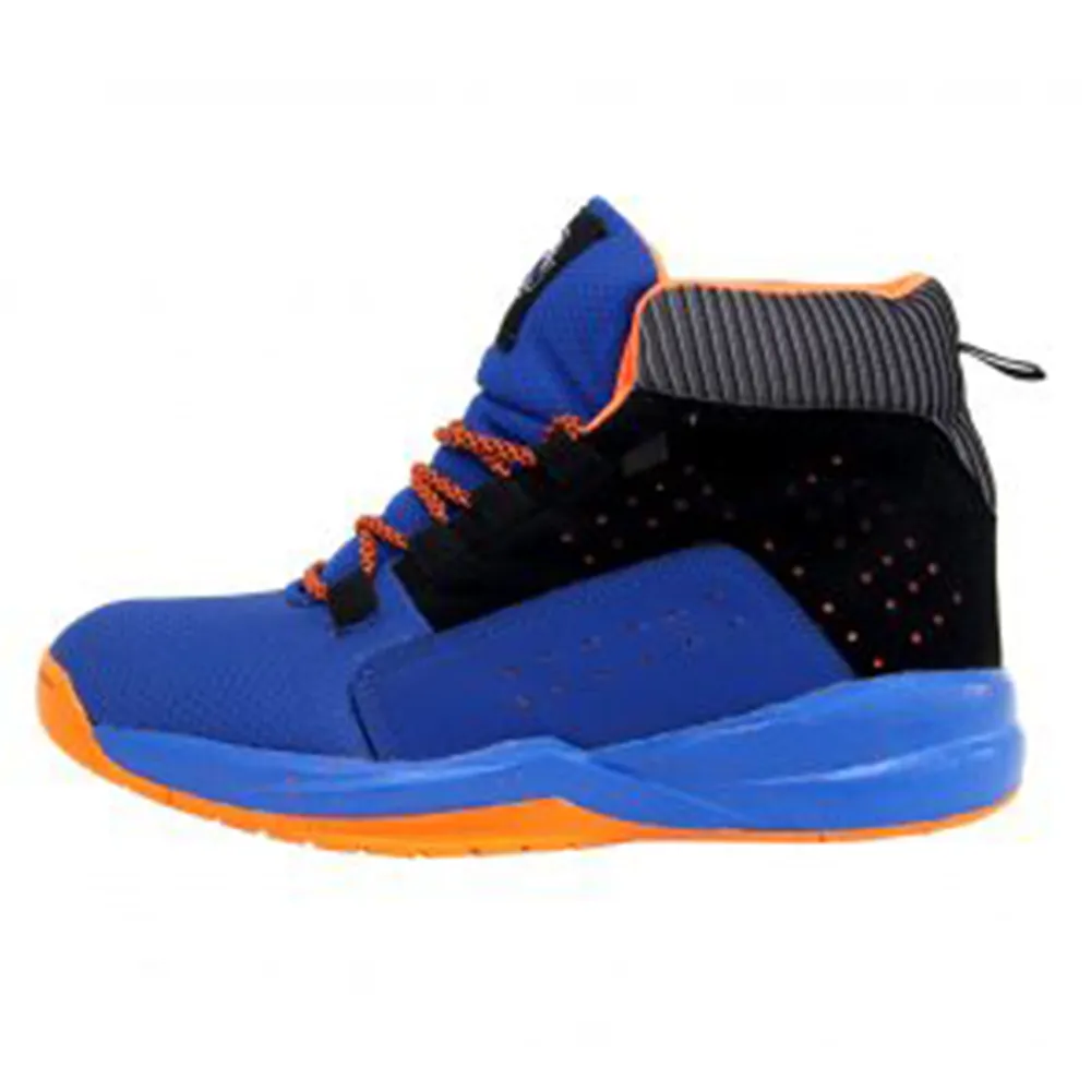RXN Alley-Oop Basketball Shoes (Blue/Black) Orthotic Compatible Footbed Outdoor Traction