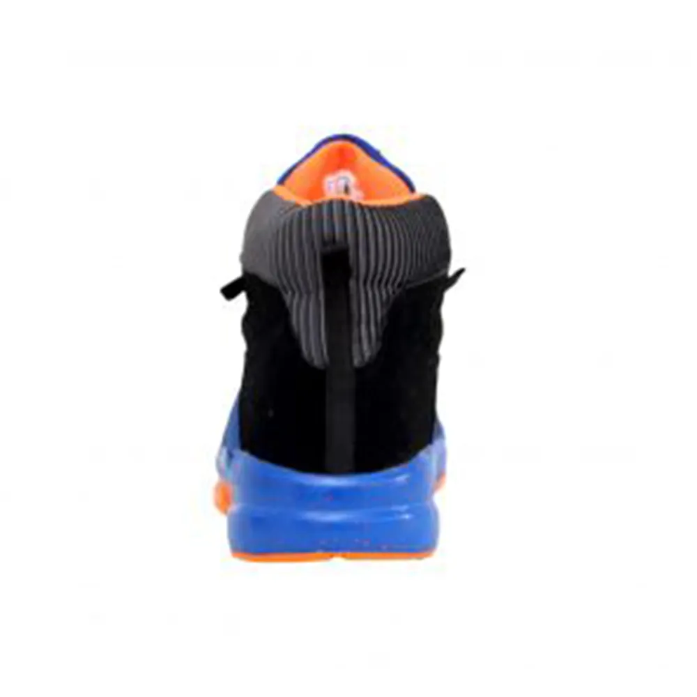 Reinforced Ankle Support Snug fit RXN Alley-Oop Basketball Shoes (Blue/Black)