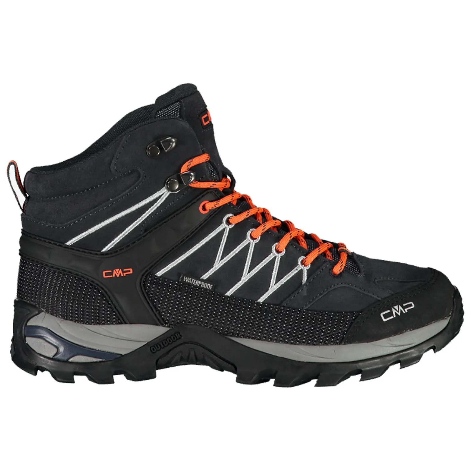 Good Traction Waterproof Standing All CMP Mens Rigel Waterproof Hiking Boots