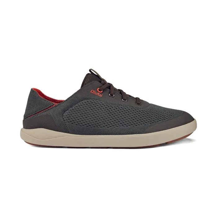 Desert Path Velcro-Strap Mens Olukai Moku Pae Island Salt/Koi