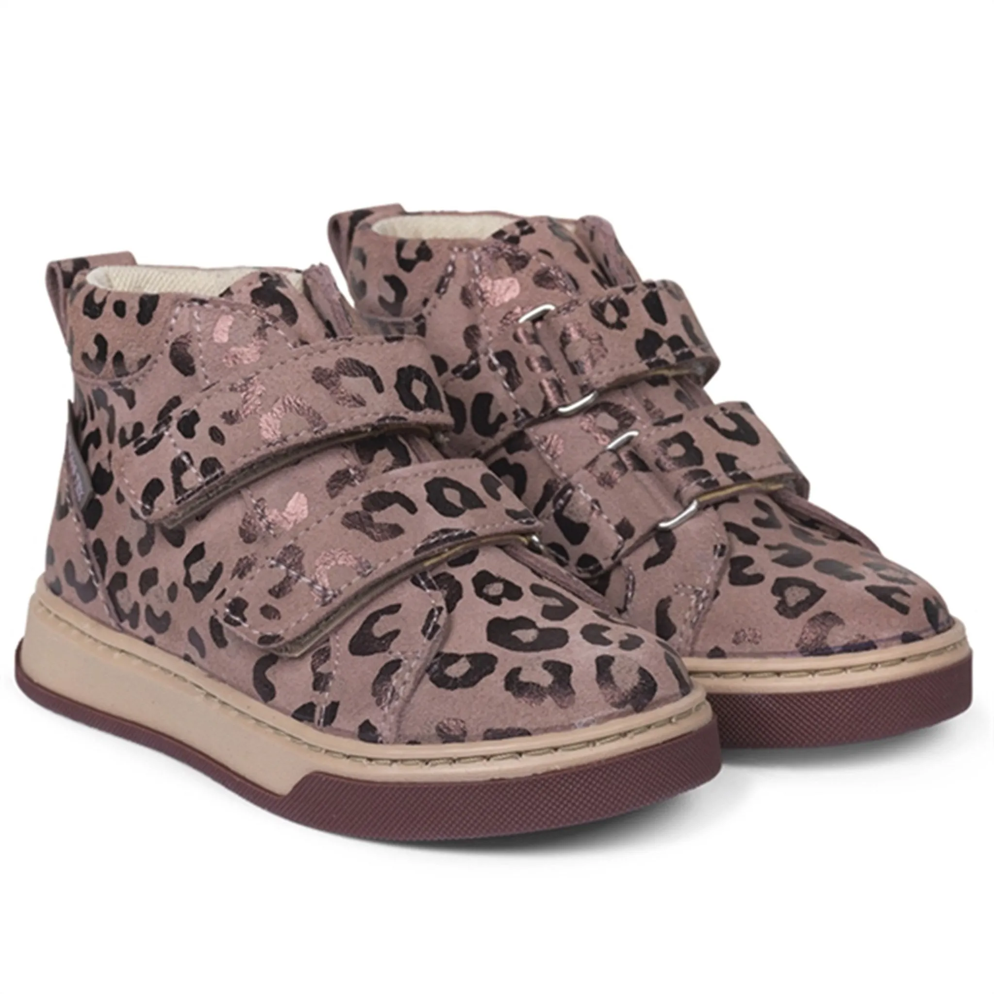 Snow Rugged Angulus Tex Boots With Velcro Rose Leo