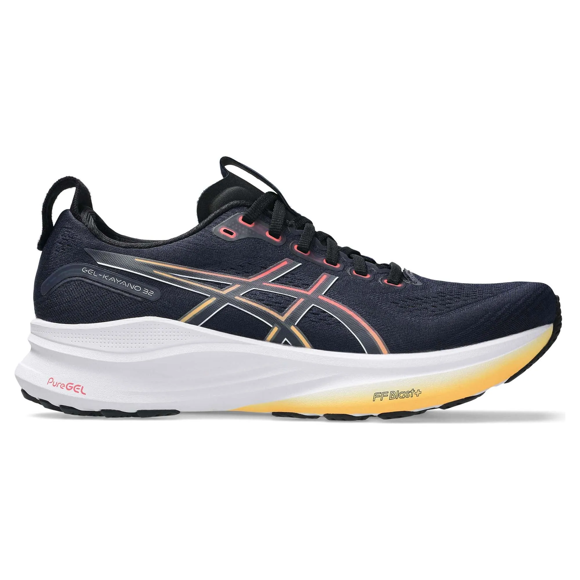 Gel-Kayano 32 Men's Running Shoes (Width 2E) foam insole shoes aerobic exercise shoe suitability