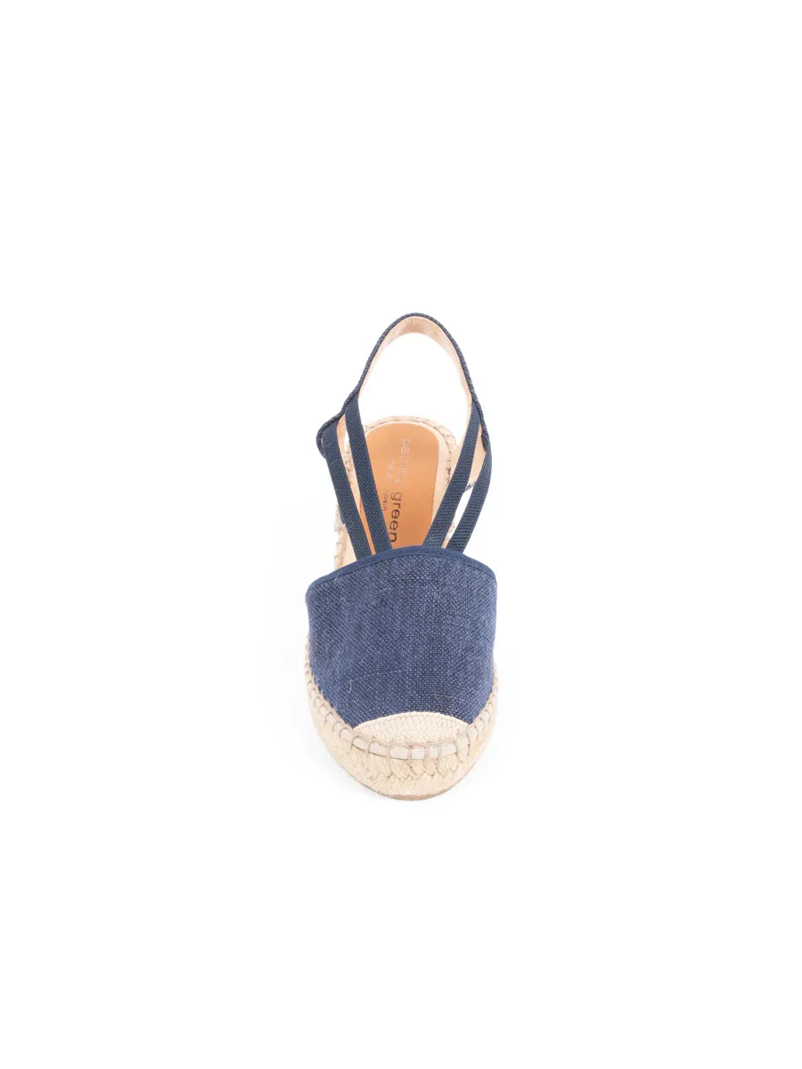 Lightweight Footwear Seville Closed Toe Slingback with Elastic Strap
