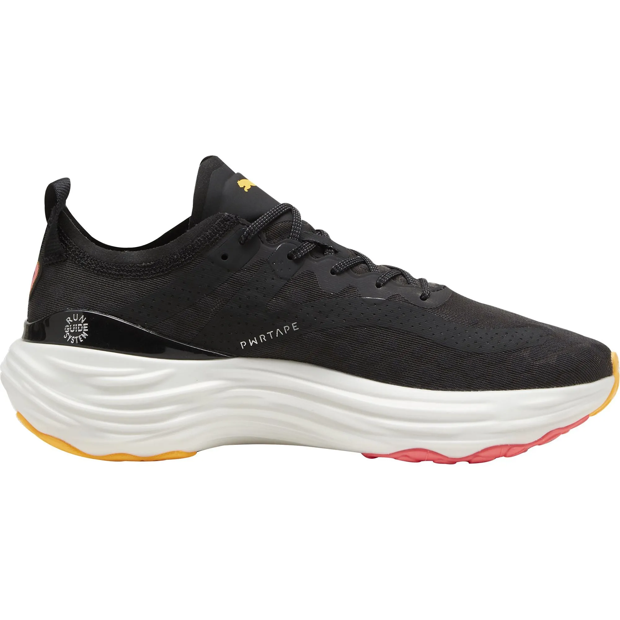 Love Path Energy Walk Puma ForeverRun Nitro Mens Running Shoes - Black