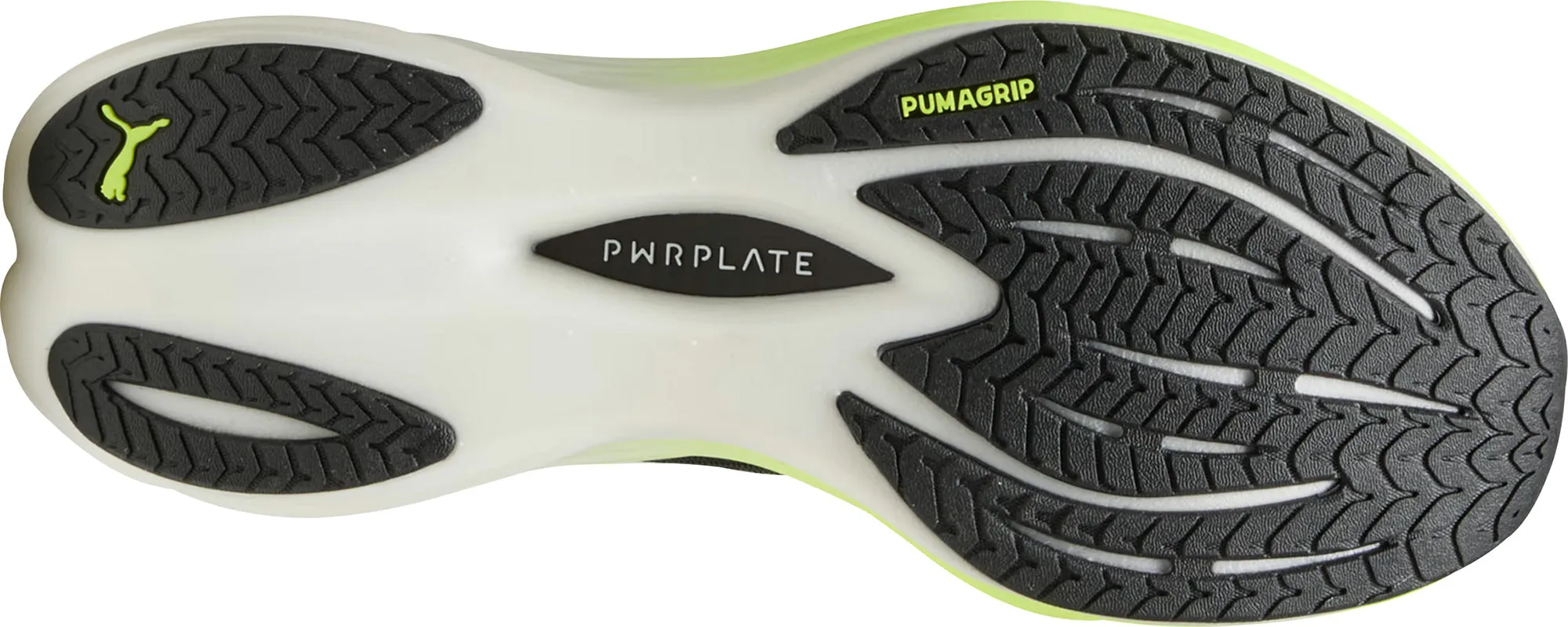 Puma Deviate Nitro 3 WIDE FIT Mens Running Shoes - Black Adjustable Fit Step Light