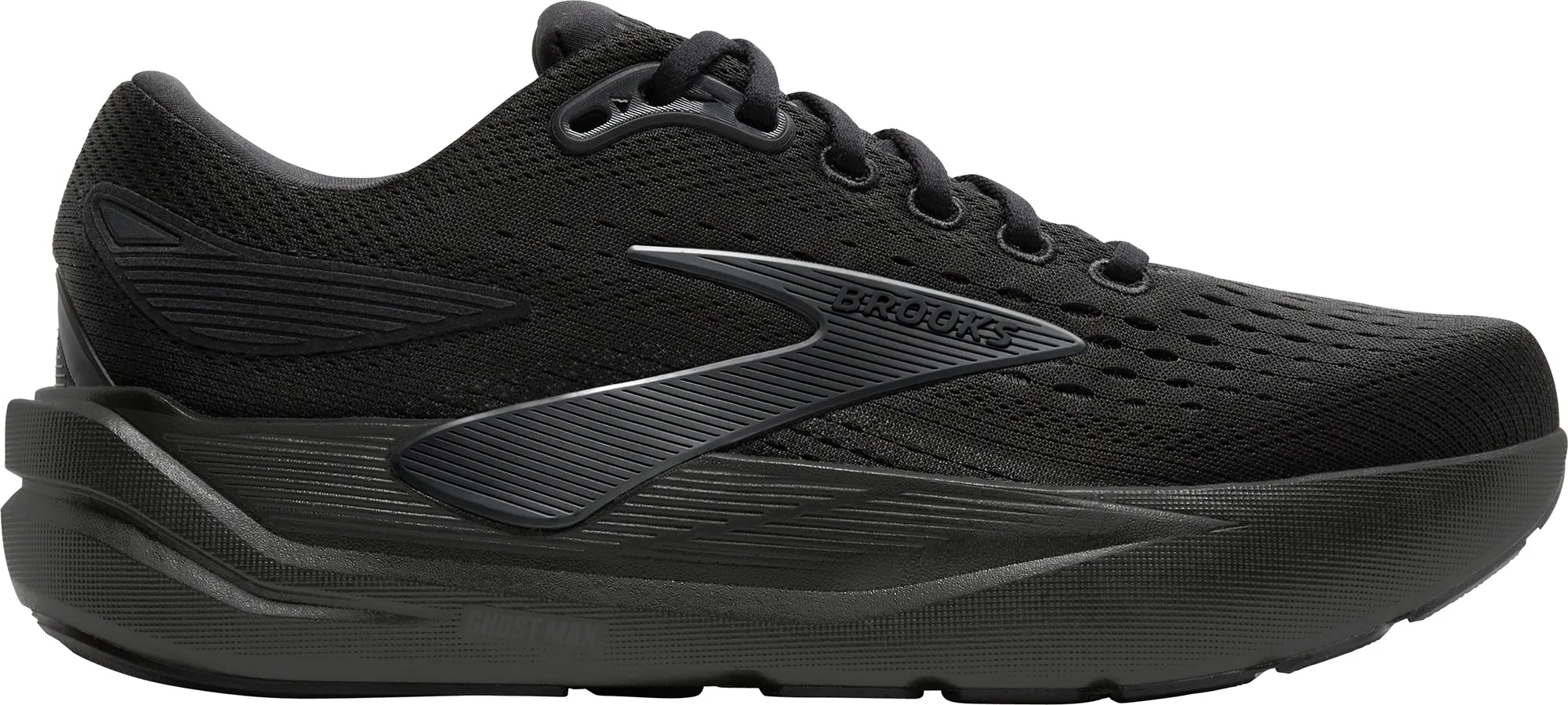 Calm Step Brooks Ghost Max 3 Mens Running Shoes - Black