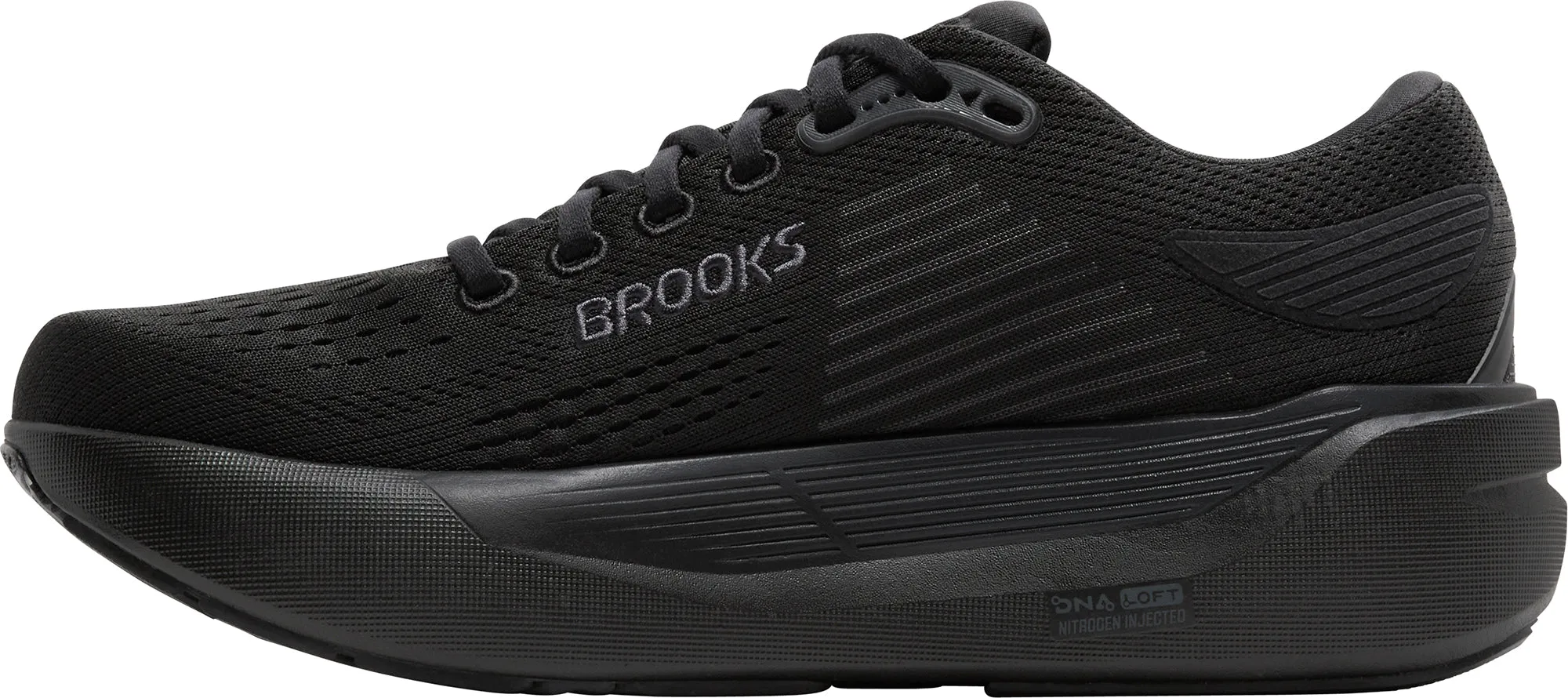 Zip Up Sky View Brooks Ghost Max 3 Mens Running Shoes - Black
