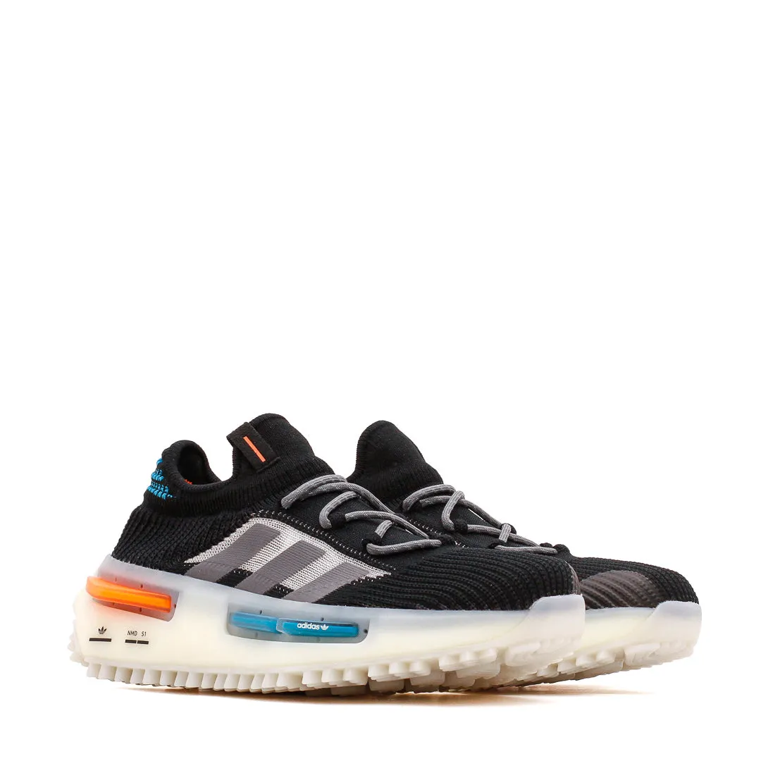 Eco Friendly Minimalist Fans All Day Rainy Day Adidas Originals Men NMD S1 Black Boost FZ5706