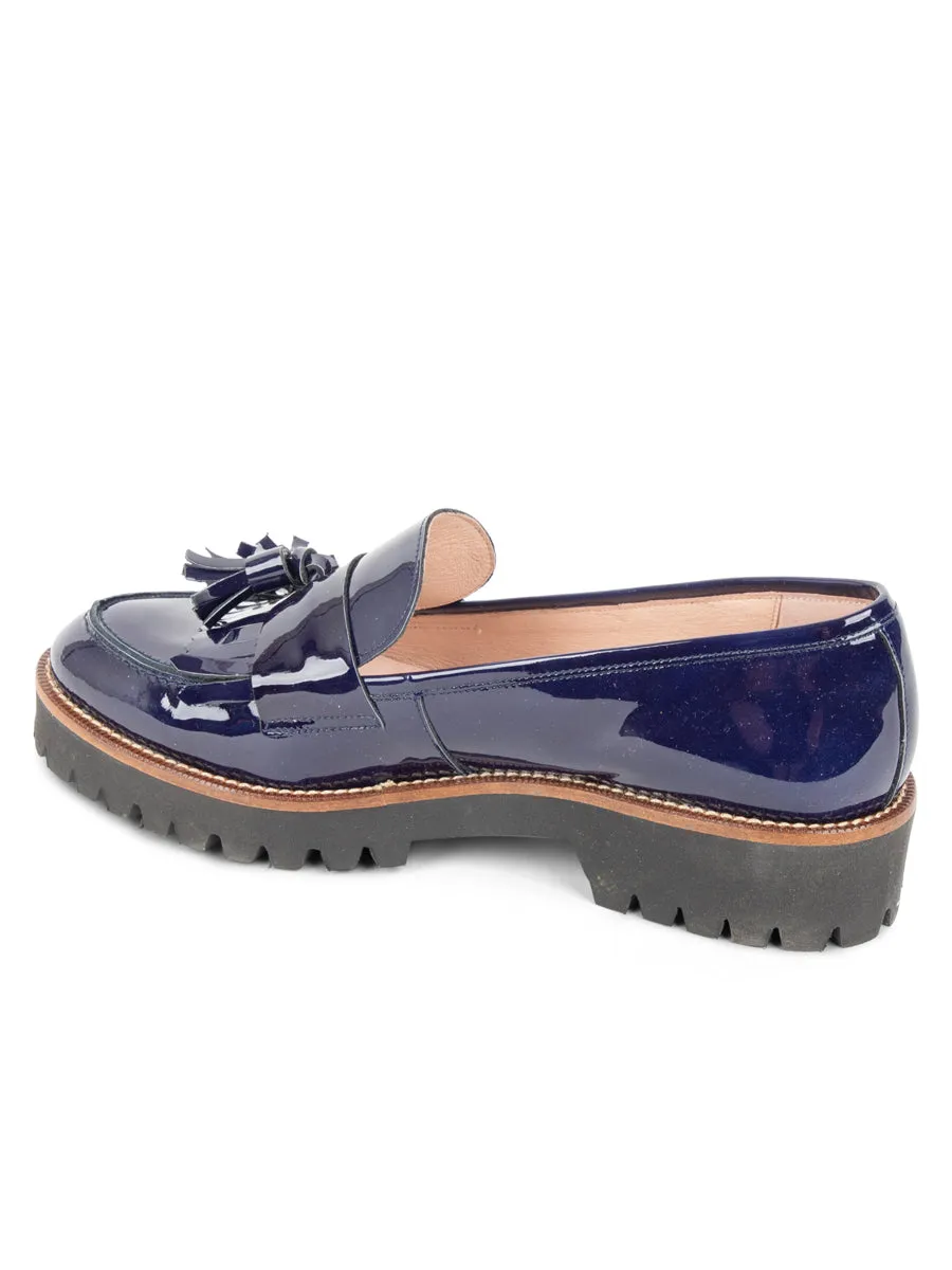 Grace Walk Kids Play Beckham Tassel Lug Loafer