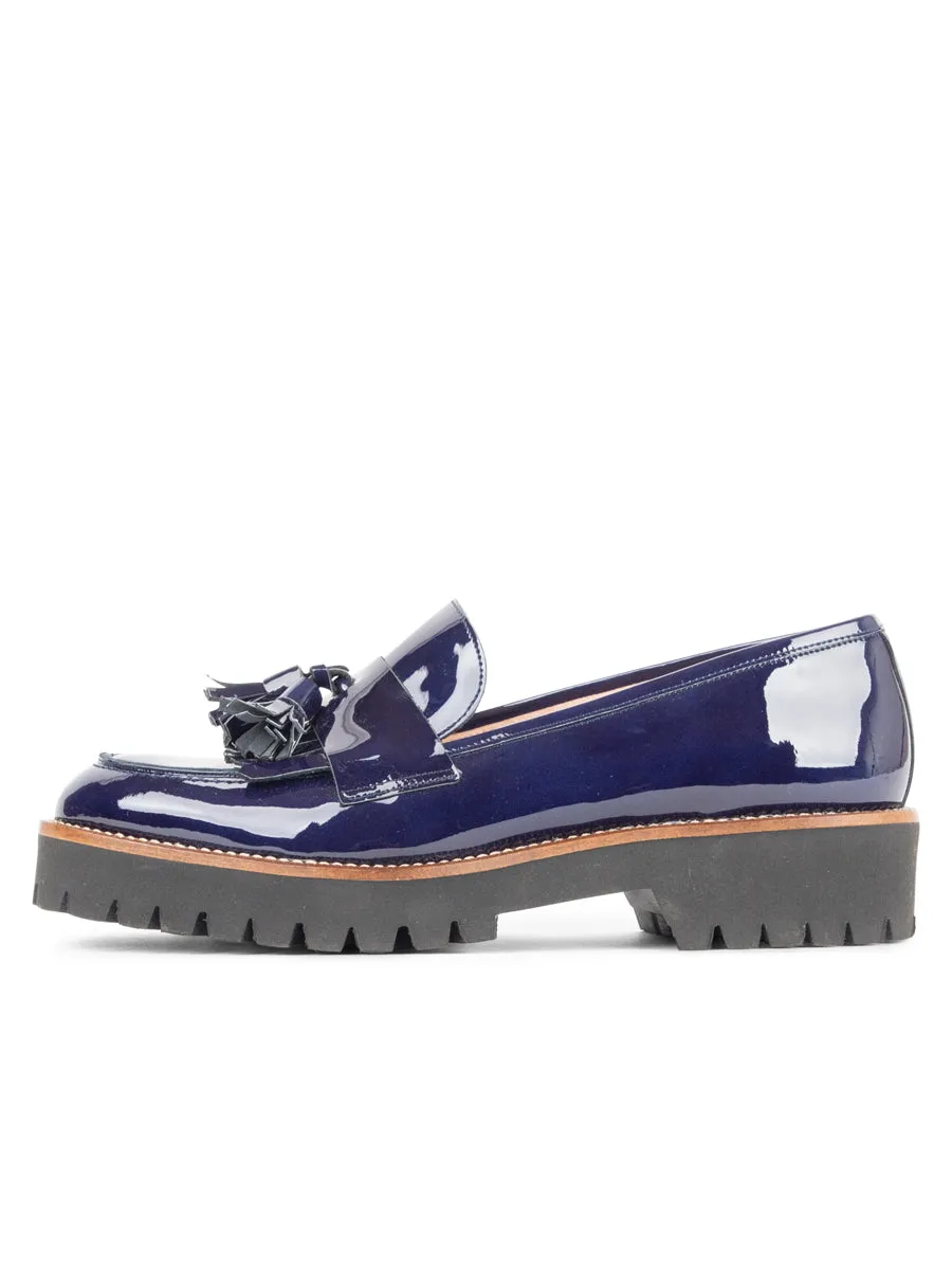 Neo Pop Wide Path Beckham Tassel Lug Loafer