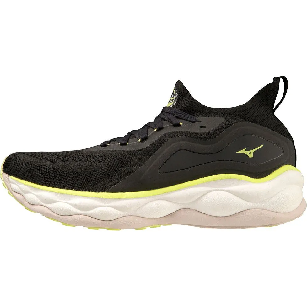 Knitted Warm Color Mix Mizuno Wave Neo Ultra Mens Running Shoes - Black
