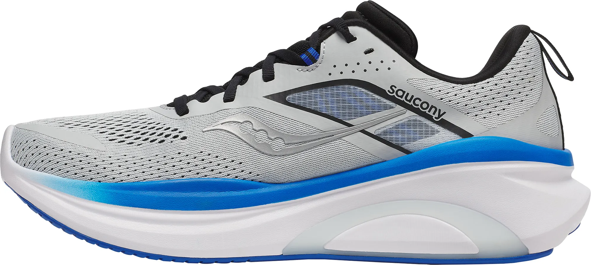 Saucony Omni 22 Mens Running Shoes - Grey King Walk Office Smart