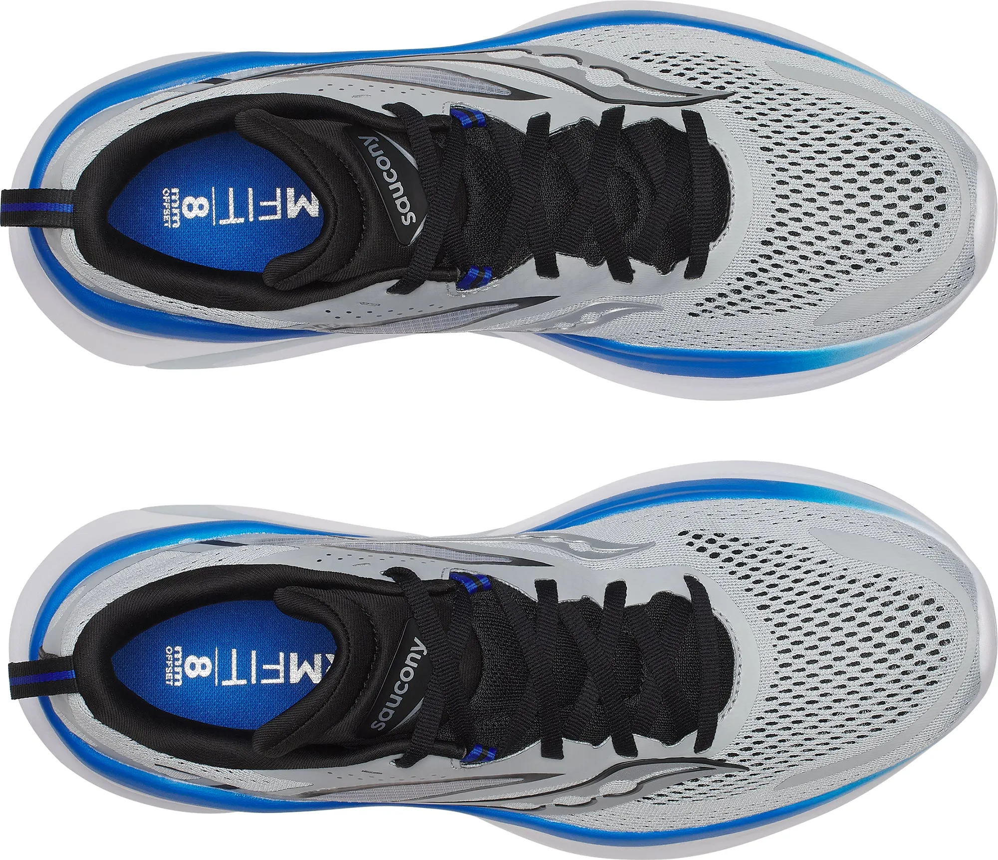 Saucony Omni 22 Mens Running Shoes - Grey Dust Free