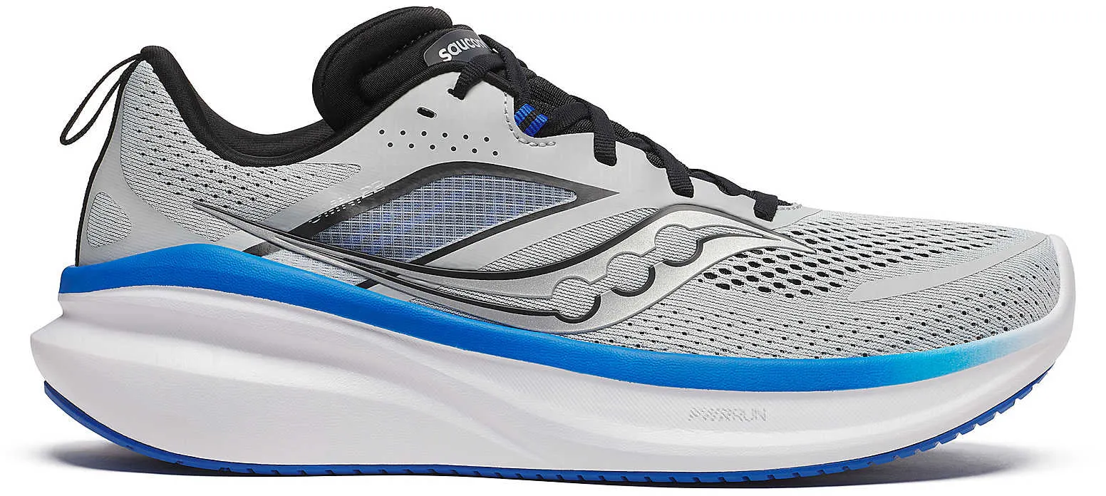 Winter Base Cotton Base Saucony Omni 22 Mens Running Shoes - Grey
