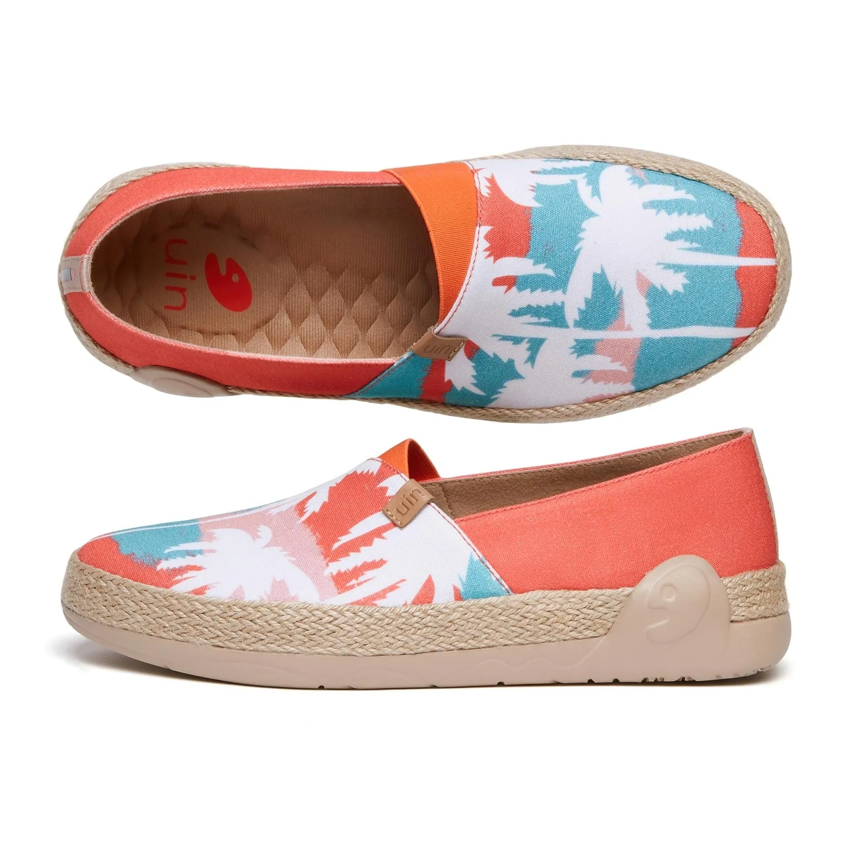 Watercolor Palm Marbella I Women Support Zone Breath Motion