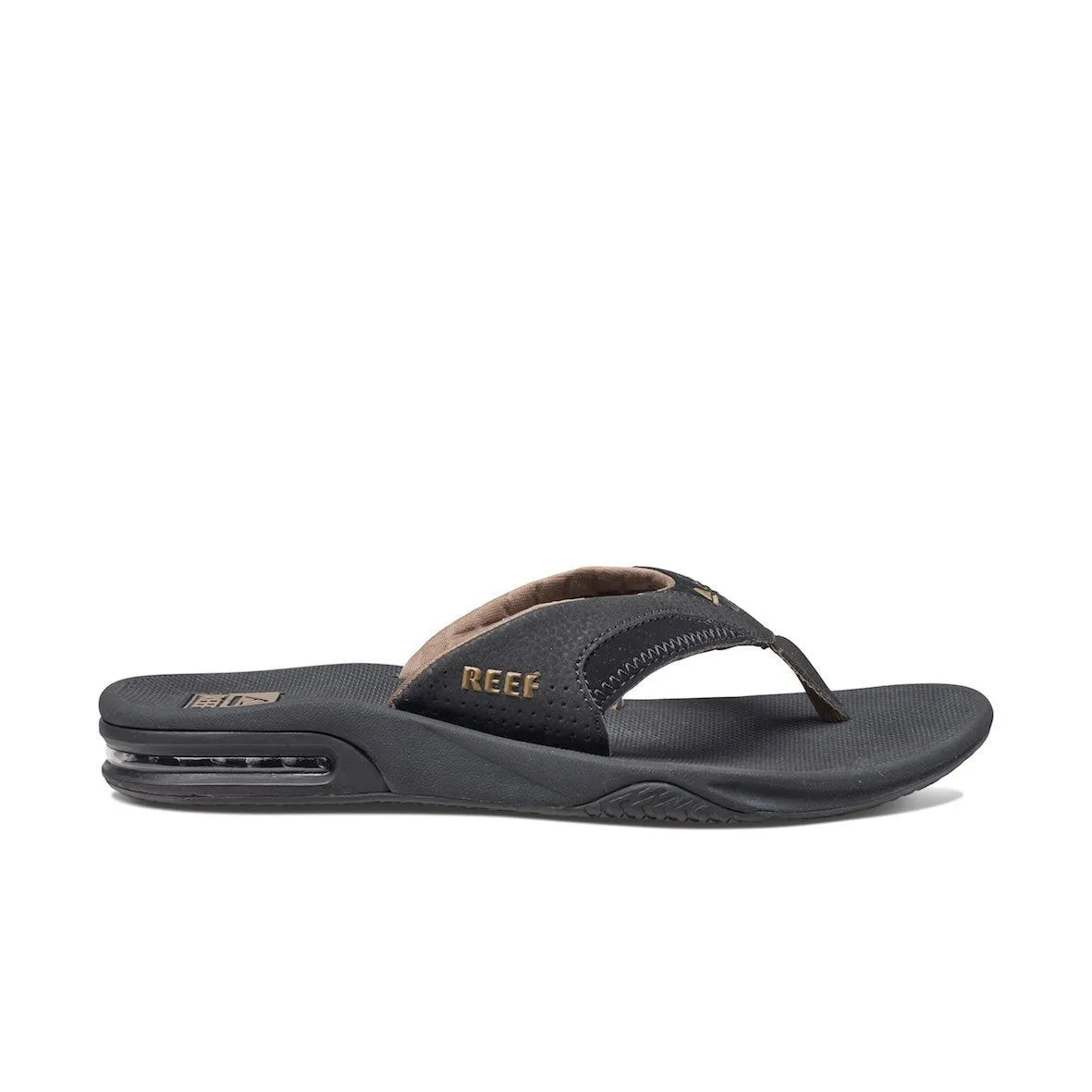 Fanning Thong - Black/Brown Durable Build Hiking Trails