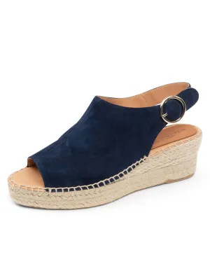 Path Stroll All Walks Stella Peep Toe Espadrille with Buckle