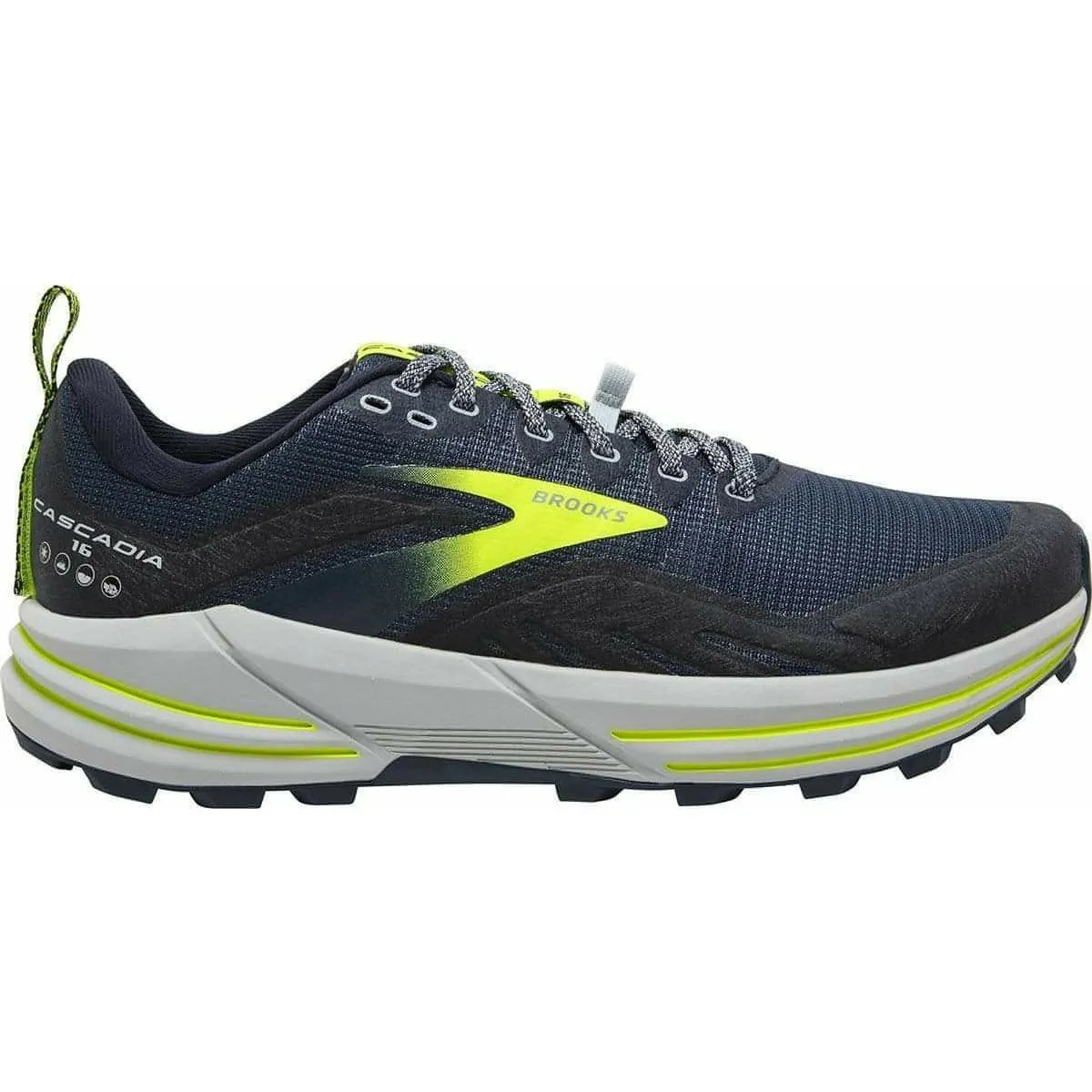 Brooks Cascadia 16 Mens Trail Running Shoes - Grey Urban Chill
