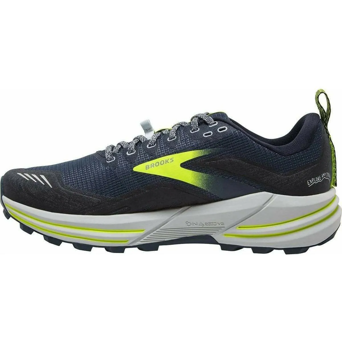 Brooks Cascadia 16 Mens Trail Running Shoes - Grey Wind Block