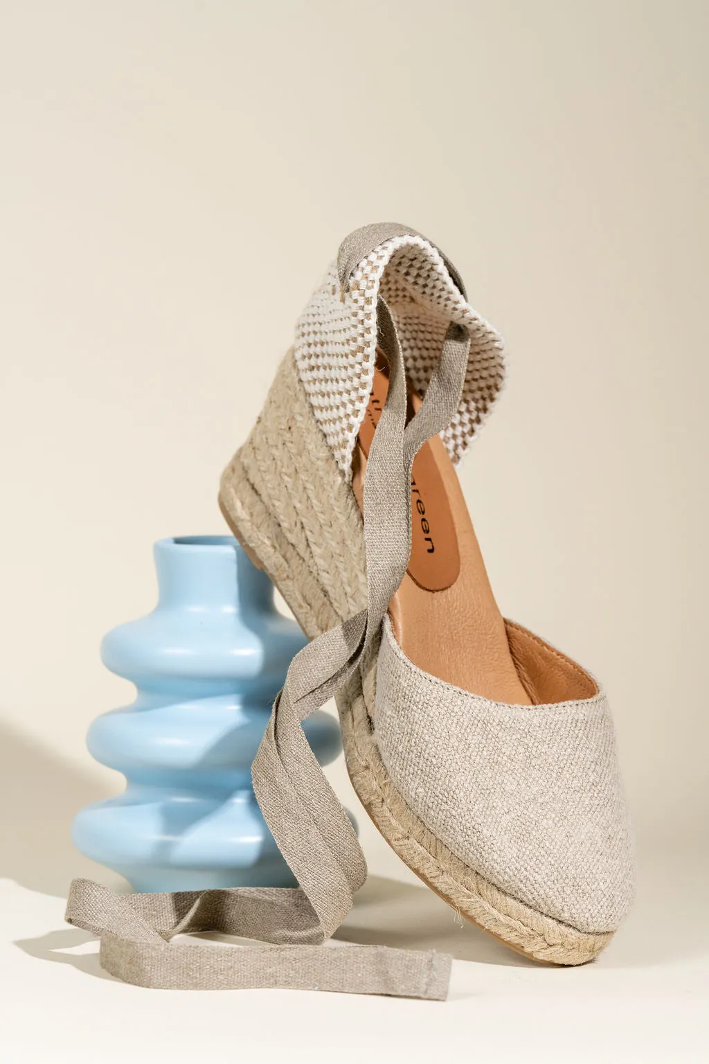 Happy Steps Youth Style Leon Closed Toe Lace Up Espadrille