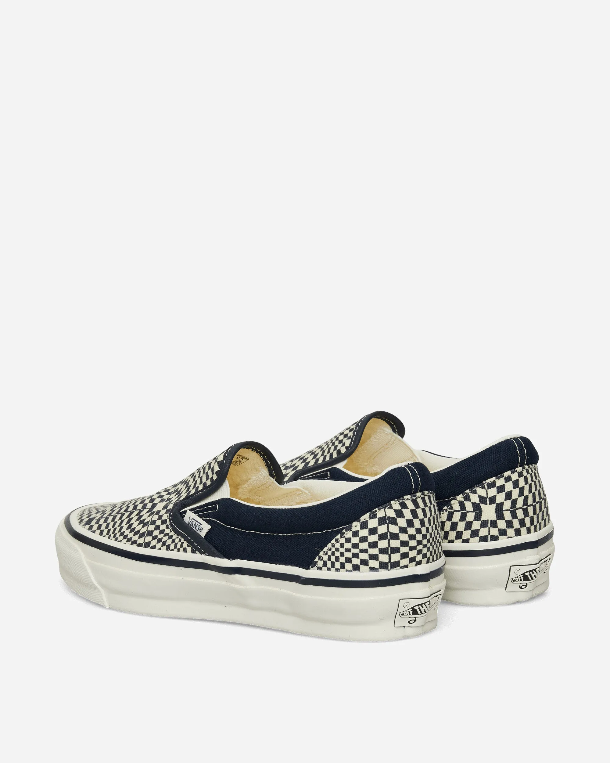 Timeless Look Classic Slip-On Reissue 98 Sneakers True Navy / Check