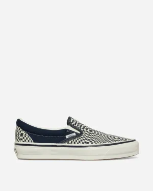 Classic Slip-On Reissue 98 Sneakers True Navy / Check Indoor Comfort Lightweight Feel