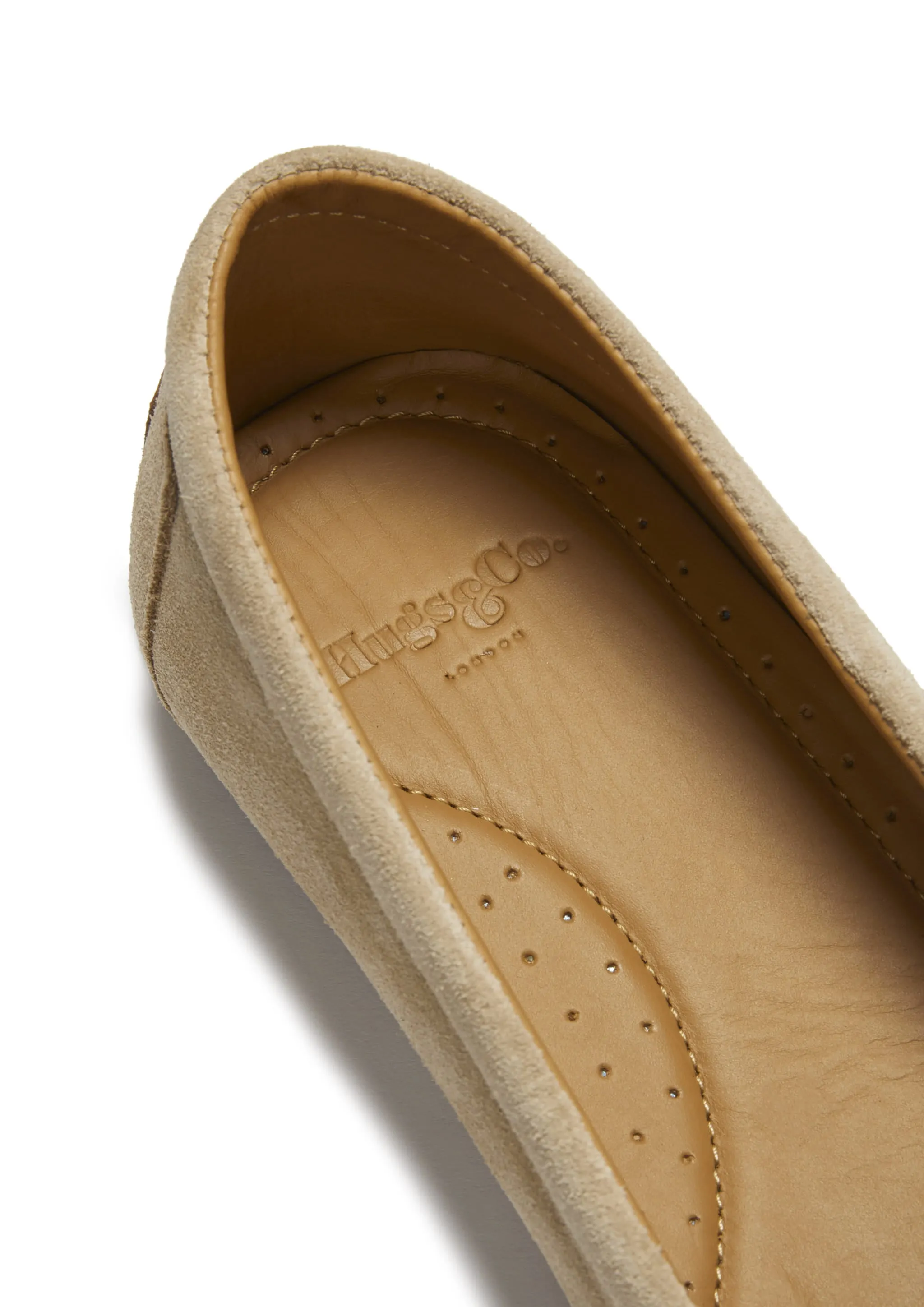 Women's Chukka Espadrilles, taupe suede Casual Look Wear Ready