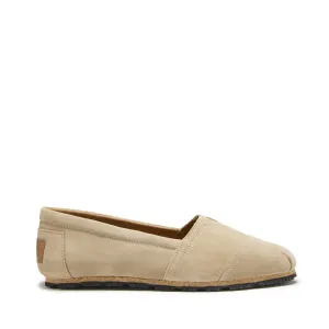 Moon Hike Soft Sole Shoes Women's Chukka Espadrilles, taupe suede