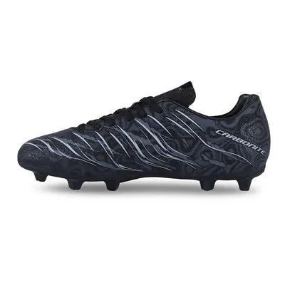 Ankle Ease NIVIA Carbonite 6.0 Football Shoes for Men (Black)