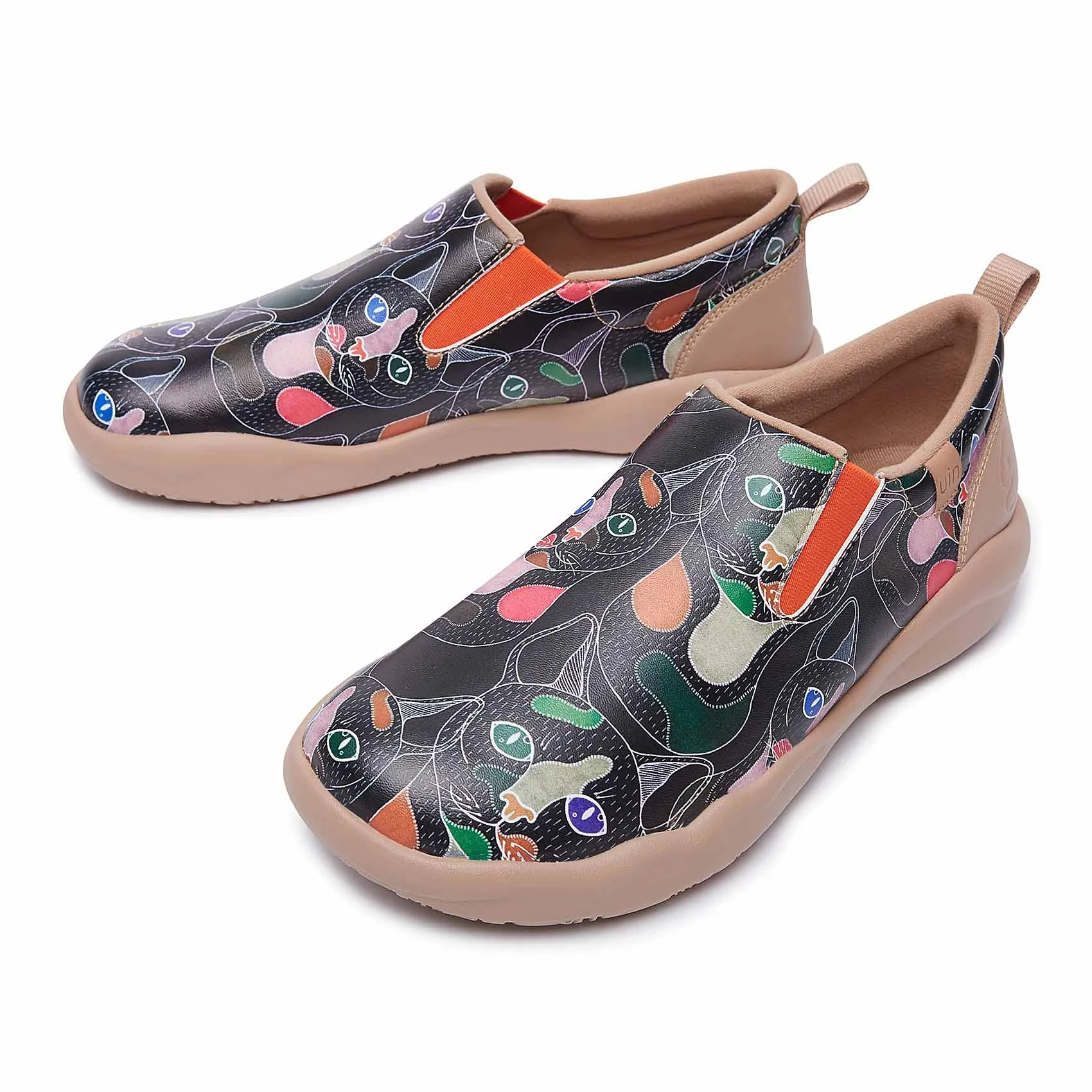 Firm Power Trendy Slip-on Footwear Leopard Cuenca Women