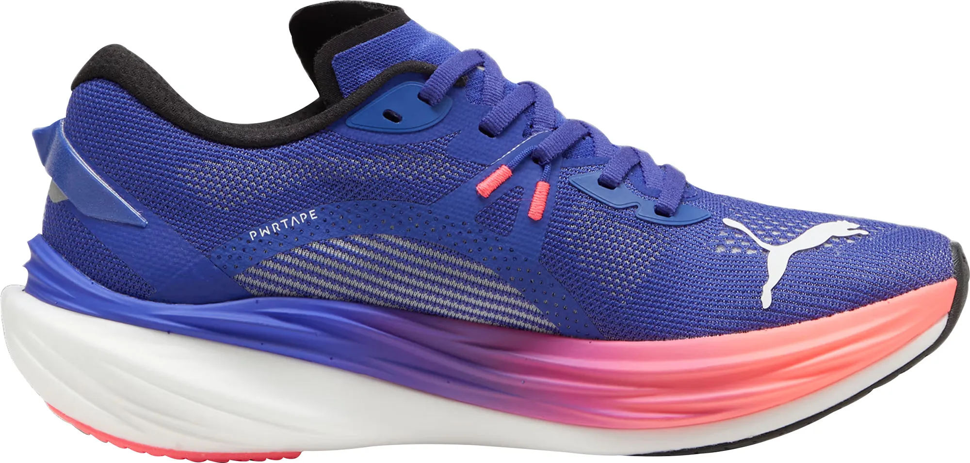 Skin Soft Form Ease Puma Deviate Nitro 3 Mens Running Shoes - Blue